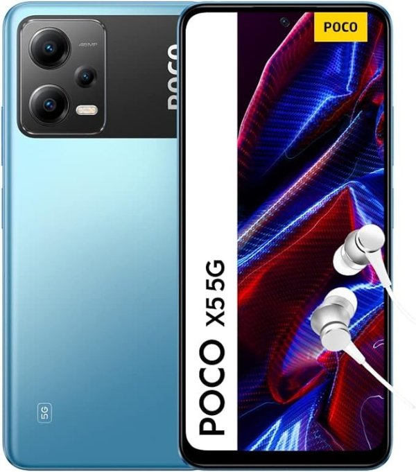 POCO X5 5G Smartphone+Kopfhorer, 6