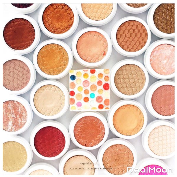 Colourpop土豆泥 单色眼影 汇总试色篇-北美省钱快报攻略