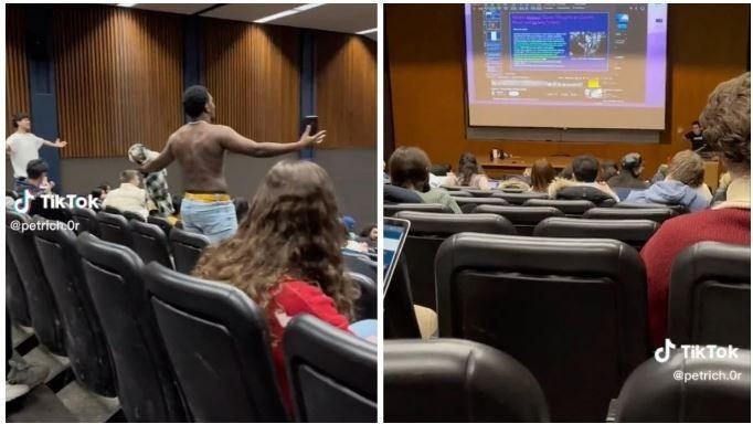 传疯了！多伦多大学学生在课堂上脱衣唱后街男孩名曲，教授的回应太秀儿了！