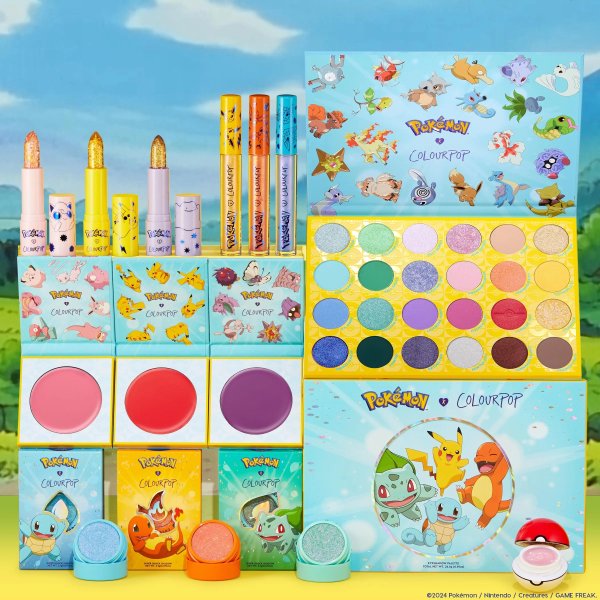 Pokemon x ColourPop 全套收藏版彩妆