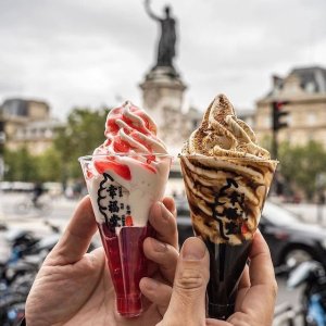 巴黎幸福堂出波霸甜筒啦 5种口味 和周董一起幸福肥吧