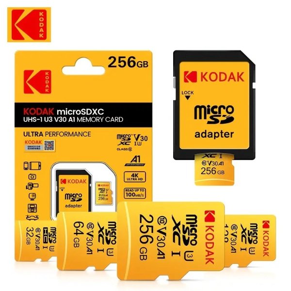 KODAK Micro SD 存储卡 32/64/128/256GB