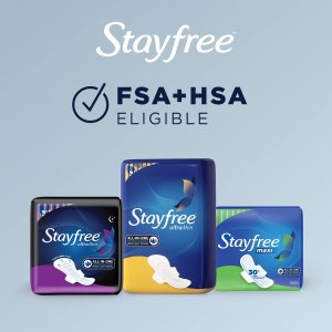 史低价：Stayfree 超薄卫生棉$0.08/片 亲肤柔软 好评度高