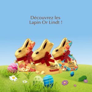 Amazon 法国复活节小兔子出没！ 瑞士莲巧克力、彩蛋