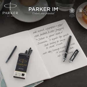 Parker IM钢笔 写字流畅不断水 低调暗藏小心机 品质代表