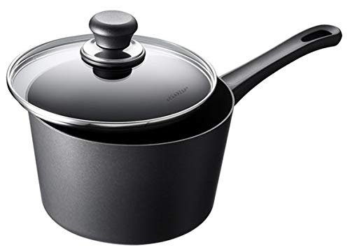 奶锅 20cm/3 Litre Capacity, Black, 3-Quart