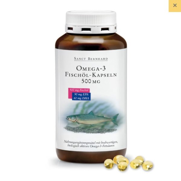 深海鱼油 Omega-3 