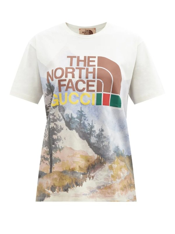 X The North Face联名T恤