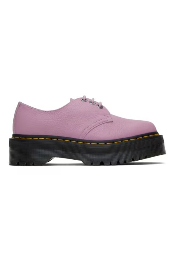 Purple 1461 靴子