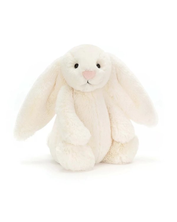 白色粉鼻子小兔