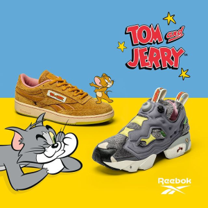 Reebok Tom and Jerry系列服饰、鞋履已发售