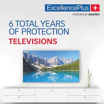 ExcellencePlus+ 4年延保$1000-$1500电视可用