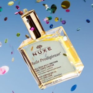Nuxe欧树 法国国民植物药妆 性价比超高 €12.4收经典小金油