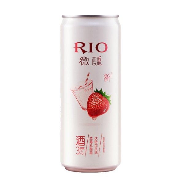 RIO 草莓乳酸菌伏特加味鸡尾酒 3%vol 330ml