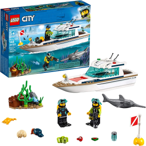 LEGO城市系列60221大潜水艇 148片积木 含两个人仔