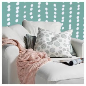 IkeaINGABRITTA 粉色针织毯子 51x67