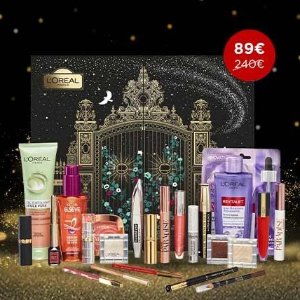 L'Oreal Paris 圣诞日历上架 价值€240+折扣区彩妆、护肤等直降