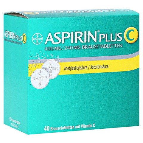 Aspirin 阿司匹林 维C泡腾片 40片