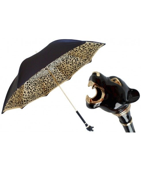 黑豹黑色雨伞