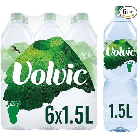 Volvic 矿泉水 6 x 1.5L