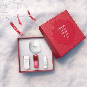 惊喜上新：Shiseido 资生堂 鲜润赋活乳霜 护肤套装礼盒