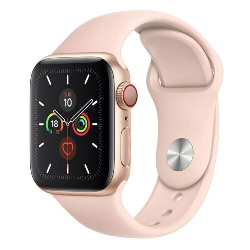 Apple Watch 40mm S5 (Cellular) - Gold Al Case w/ Pink Sand S