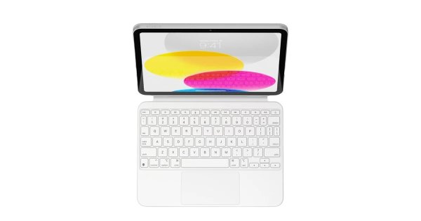 苹果平板键盘 for iPad 10th Gen (White)
