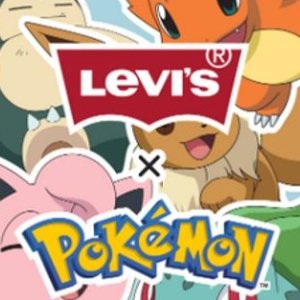 Levi's x Pokemon合作款来袭 童年的快乐源泉 超萌预警