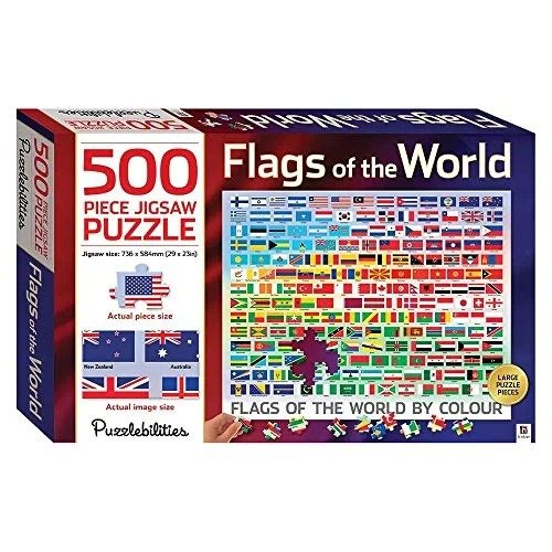 世界国旗拼图 500块