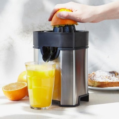 补货$18.79(指导价$39.99)史低价：Cuisinart CCJ-500C 电动橙汁压榨机
