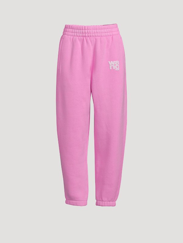 粉色运动裤