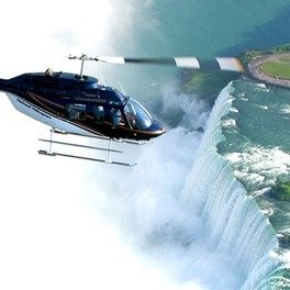 大瀑布直升机2人套票 National Helicopters Inc.
