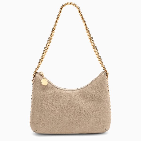 Mini beige Falabella 腋下包