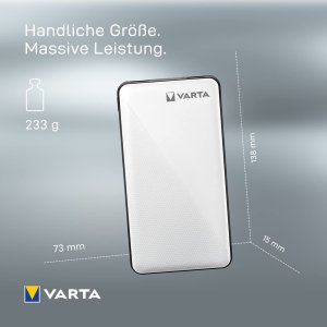 白菜价：Varta 10000mA 大容量移动电源 手机的安全感~