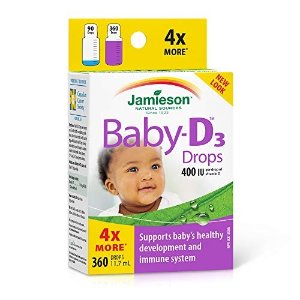 Jamieson 宝宝维生素D3滴剂