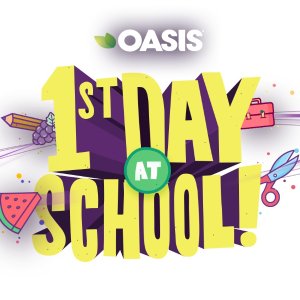 超后一天：Oasis 免费送小学一年级新生 开学大礼包