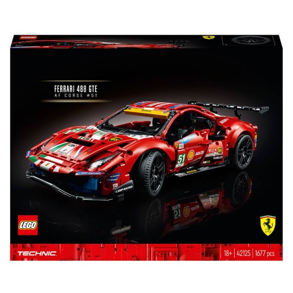 LEGO® Technic™: Ferrari 488 法拉利跑车