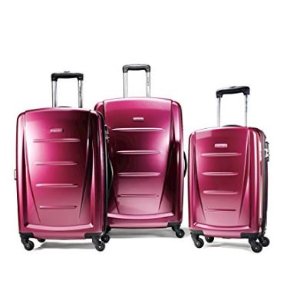 Samsonite Luggage Winfield 2 旅行箱3件套 - 紫红色