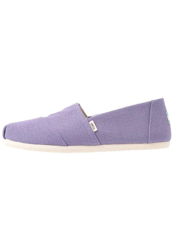 香芋紫帆布鞋