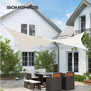 SONGMICS 遮阳帘 阳台庭院皆可用 打造满分夏季温馨