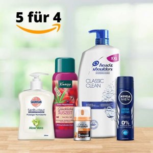Amazon 个人洗护用品买5付4 收男女洗护、美妆、清洁用品