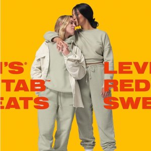 新品上市：Levi's官网 纯色RED TAB系列卫衣卫裤热卖