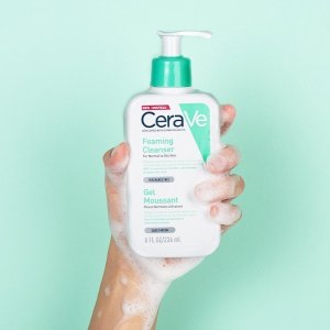 白菜价：CeraVe 泡沫洁面1L超大家庭装 洗手洗脸洗浴3合1