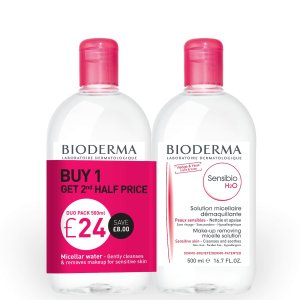 Bioderma 贝德玛 粉色温和卸妆水 500ml x2 现在囤货超划算