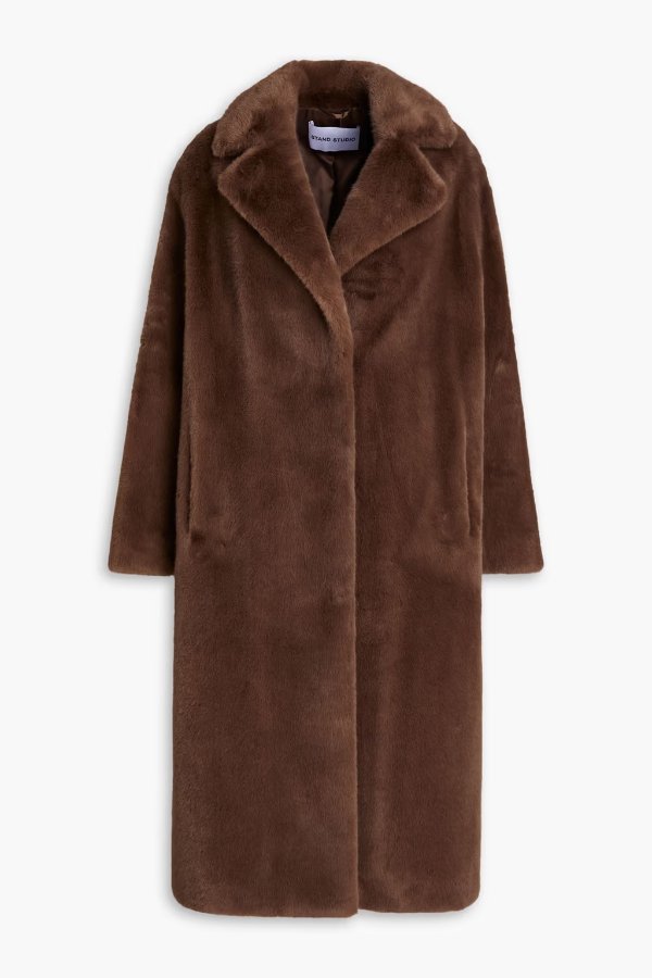 Mio oversized faux fur coat