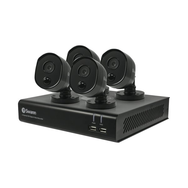 Swann 4309625 4 Camera Full HD 1080p DVR-4480 CCTV Security System at The Good Guys