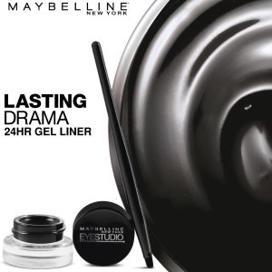 Maybelline 巨持久眼线膏 防水防汗 精细笔芯上妆更精准