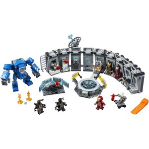 LEGO 乐高新品 超级英雄系列 钢铁侠机甲陈列室 (76125)