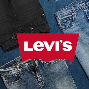 白菜价：Levi's 平价牛仔服饰春季大促 经典好穿不过时