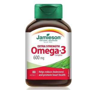 Jamieson Omega-3 Calm 高含量安神静心鱼油胶囊（1000ml X 60颗）